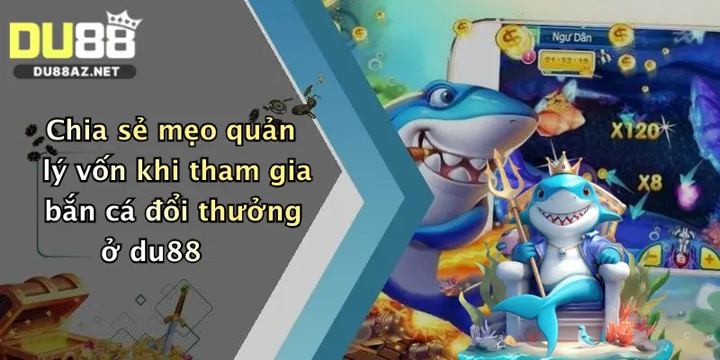 Chia sẻ mẹo quản lý vốn khi tham gia bắn cá đổi thưởng ở du88